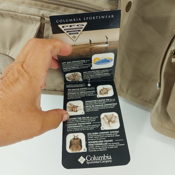 Columbia fishing Vest Yputh Large/XL - Picture 6 of 9